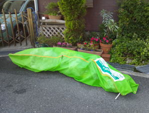 カラス対策・ファスナー式