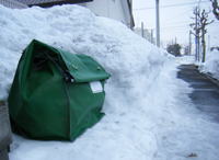 からす対策　寒冷地用